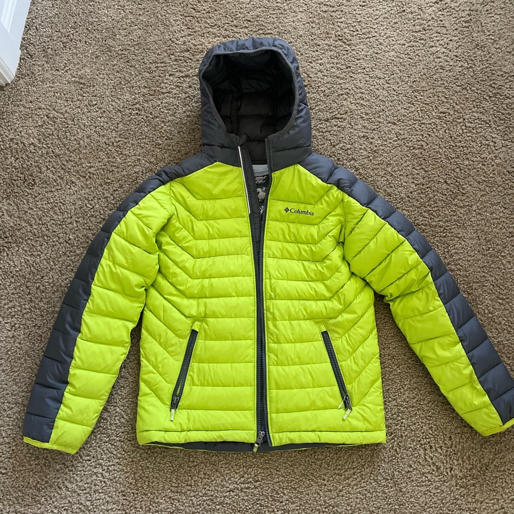 Columbia jacket size L for children, used, in good condition